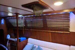 Saloon Blinds, port side